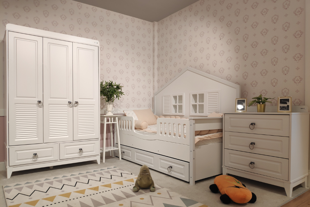 Nova Mia Beyaz Çocuk Odası Takımı